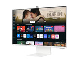 SAMSUNG M8 (M80D) 32-Inch Series 4K UHD Smart Monitor with Streaming TV Speakers  HDR10+ AI Upscaling USB-C Ergonomic Stand  SlimFit Camera Gaming Hub
