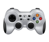 لوجيتيك F710 دراع كمبيوتر لاسلكي - حرية لاسلكية مع إهتزاز مزدوج لتجربة ألعاب غامرة