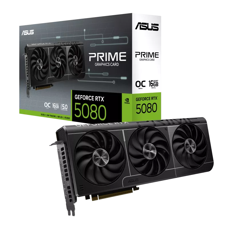 ASUS PRIME GeForce RTX 5080 16GB GDDR7 OC Edition