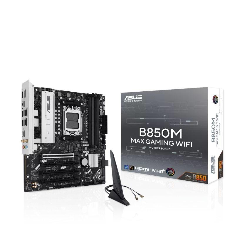 ASUS B850M MAX GAMING WIFI AM5 Motherboard