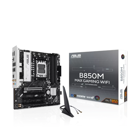 ASUS B850M MAX GAMING WIFI AM5 Motherboard