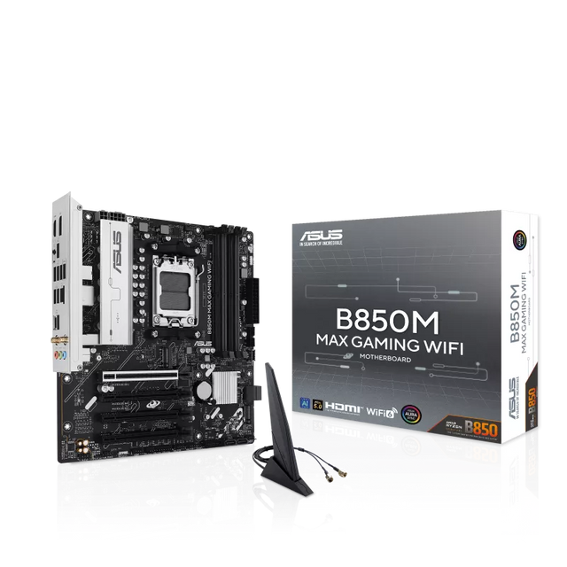 ASUS B850M MAX GAMING WIFI AM5 Motherboard