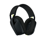 سماعة ألعاب لاسلكية لوجيتك G435 LIGHTSPEED سوداء – خفة وزن وصوت غامر متعدد المنصات