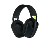 سماعة ألعاب لاسلكية لوجيتك G435 LIGHTSPEED سوداء – خفة وزن وصوت غامر متعدد المنصات