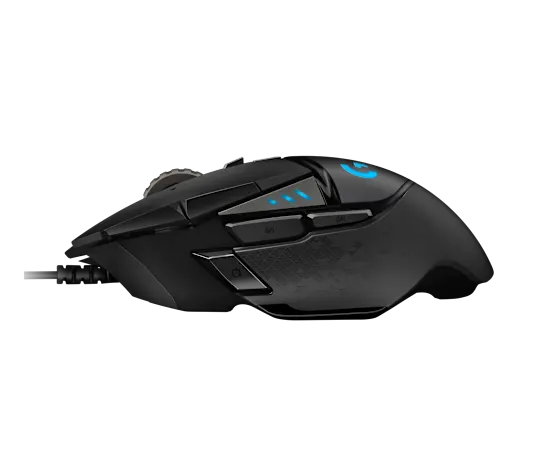ماوس لوجيتك G502 هيرو - دقة 25600 DPI أسود