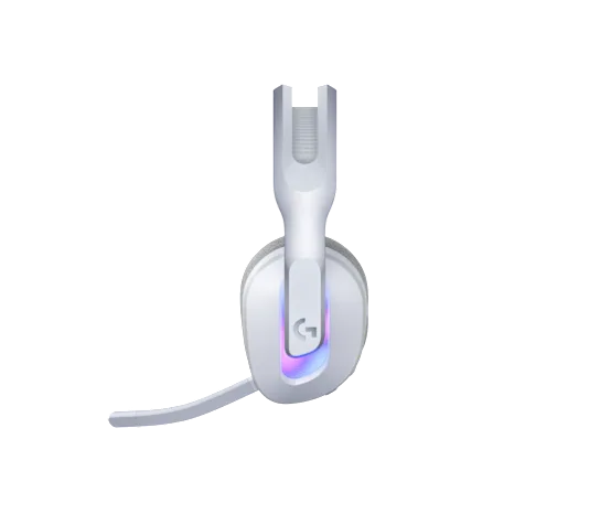 سماعة Logitech G522 LIGHTSPEED اللاسلكية للألعاب - أسود وأبيض مع أفضل ميكروفون في الألعاب