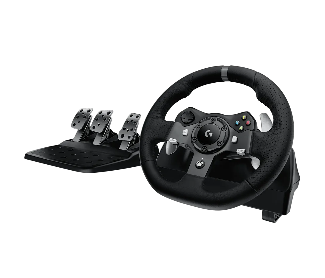 Logitech G920 Driving Force Racing Wheel and Floor Pedals