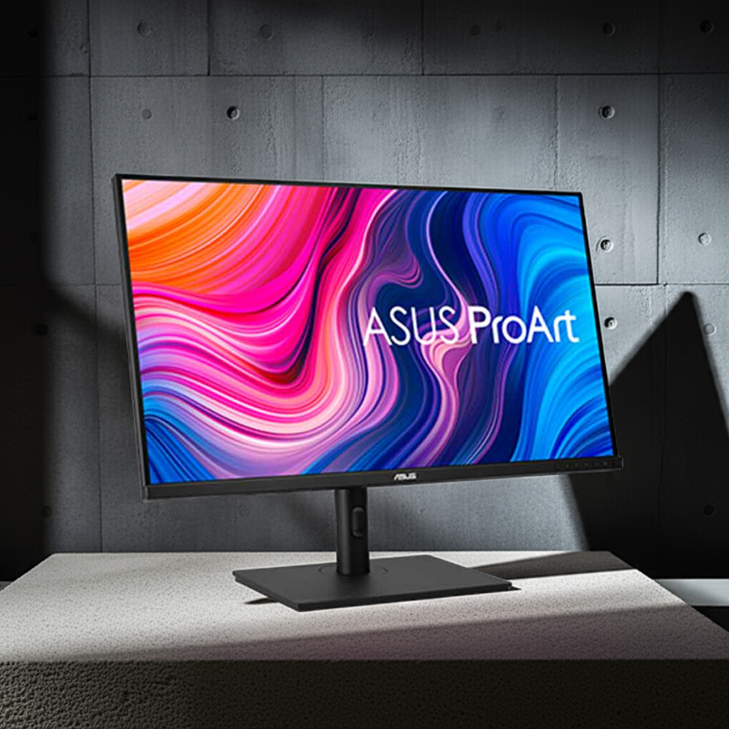 شاشة ASUS ProArt PA329CV الاحترافية، 32 بوصة، IPS، 4K UHD (3840 × 2160)، 5 مللي ثانية