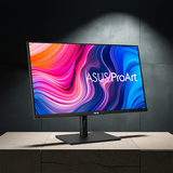 شاشة ASUS ProArt PA329CV الاحترافية، 32 بوصة، IPS، 4K UHD (3840 × 2160)، 5 مللي ثانية