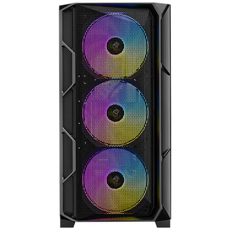 Antec AX1000 Lite mid-tower gaming case with high airflow and ARGB lighting