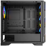 Antec AX1000 Lite mid-tower gaming case with high airflow and ARGB lighting