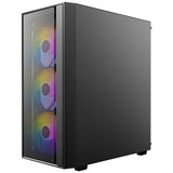 Antec AX65 ARGB high-airflow gaming case with Atom V450 power supply