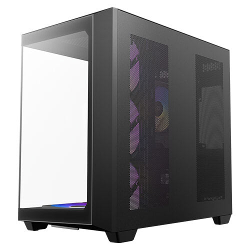 Antec C5 ARGB 7 x 120mm ARGB PWM Fans Included, Up to 10 Fans , Type-C 3.2 Gen 2 Port, Seamless Tempered Glass Front & Side Panels, 360mm Radiator Support, Mid-Tower ATX PC Case