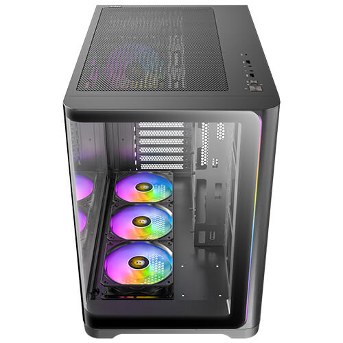 Antec C5 Curve ARGB Mid-Tower Gaming Case with Curved Tempered Glass