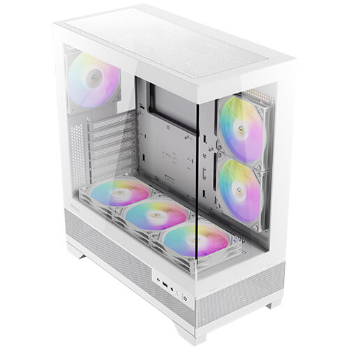 علبة ألعاب Antec CX700 RGB متوسطة الحجم + Antec CSK Pro 850W 850+ Bronze ATX 3.1