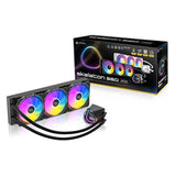 مبرد Antec Skeleton 360 ARGB All-in-One Liquid CPU Cooler - النسخ الأسود