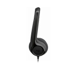 سماعة كمبيوتر Logitech H390 USB مع ميكروفون إلغاء الضوضاء - أسود