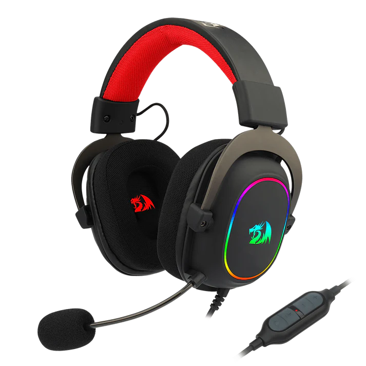 Redragon H510 ZEUS-X RGB Wired Gaming Headset Black/White