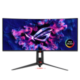 شاشة ASUS ROG Swift OLED PG34WCDN 34 بوصة UWQHD 360Hz Tandem RGB QD-OLED منحنية للألعاب