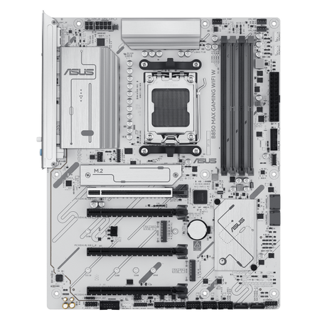 ASUS B850 MAX GAMING WIFI W AM5 DDR5 8000 OC PCIe 5.0 Wi-Fi 6E USB-C 2.5Gb LAN