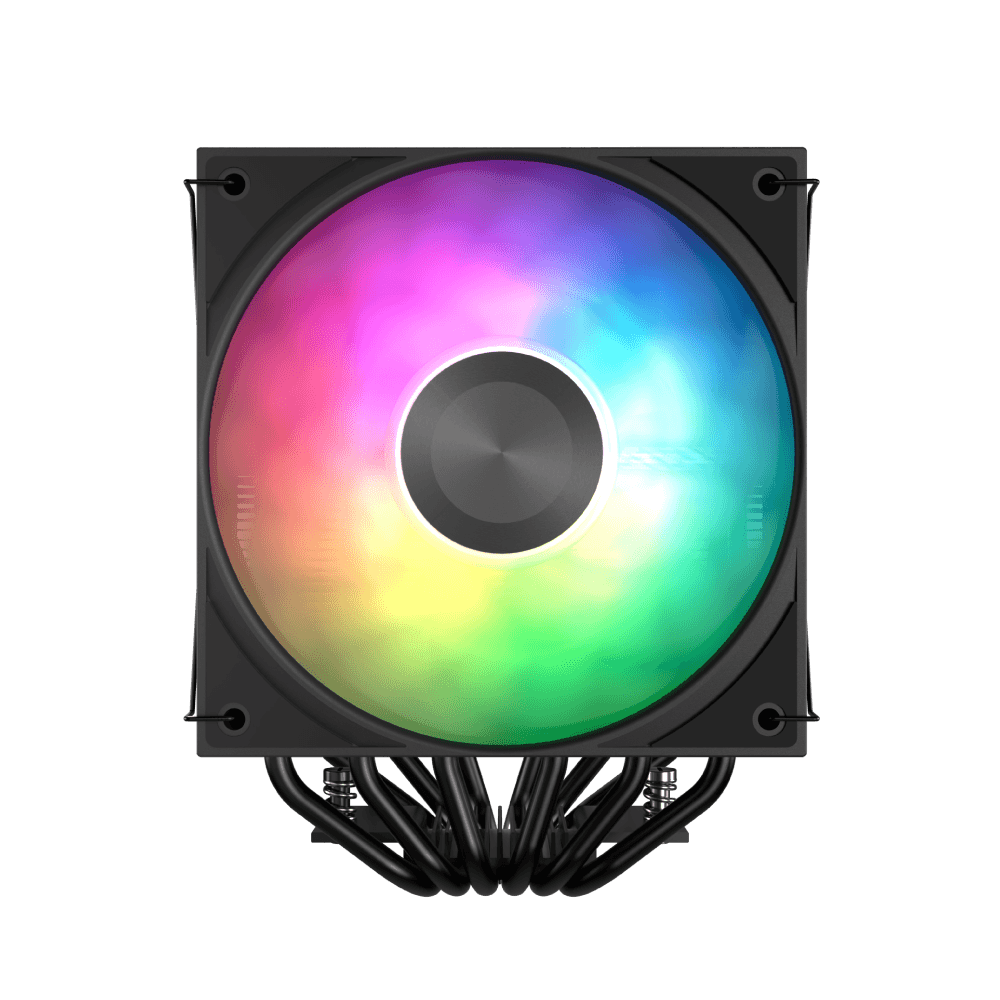 AeroCool Icicle AL60C Dual-Tower ARGB CPU Cooler