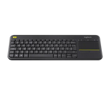 Logitech K400 Plus: كيبورد لاسلكي مع تاتش باد مدمج للتحكم في الوسائط