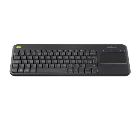 Logitech K400 Plus: كيبورد لاسلكي مع تاتش باد مدمج للتحكم في الوسائط