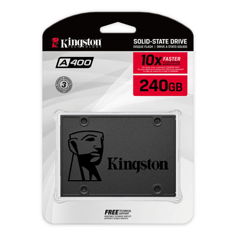 Kingston A400 SATA SSD – 240GB / 480GB