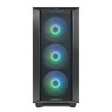 LIAN LI LANCOOL III RGB E-ATX PC Case Spacious Gaming Computer Case with Hinged Tempered Glass Doors, Fine Mesh Panels, 4x140mm PWM Fans Pre-Installed High Airflow Chassis
