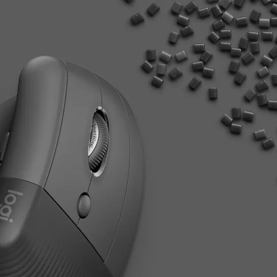 Logitech Lift Vertical Ergonomic Mouse Graphite – Day-Long Comfort & Natural Posture