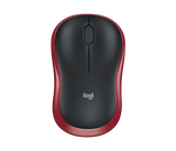 Logitech M185 Wireless Mouse - Swift Red