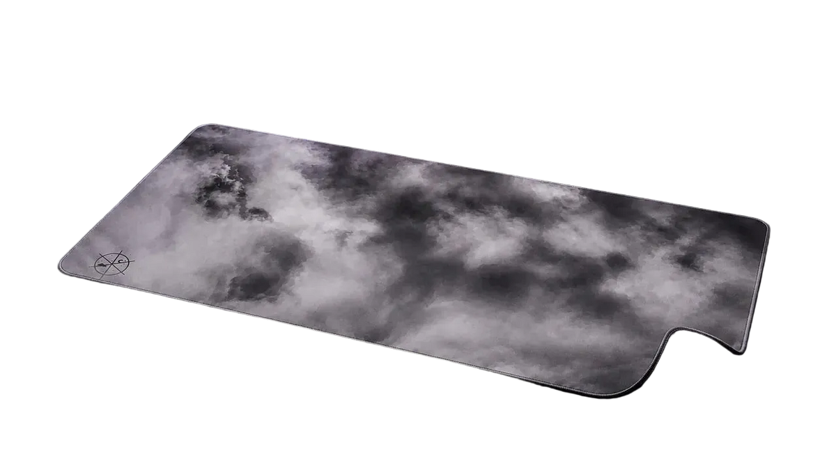 CTRL Mouse Pad 90 × 40 cm Waterproof 4 mm Rubber Base with Stitched Edges