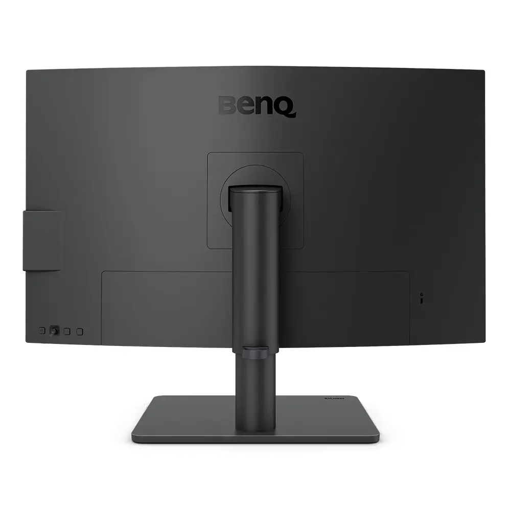 BenQ monitor with stand on a white background