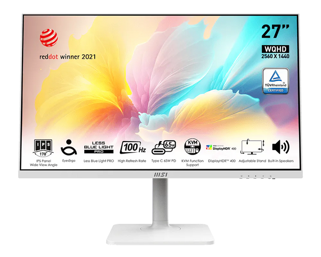 MSI Modern MD272QXPW 27" WQHD IPS 100Hz