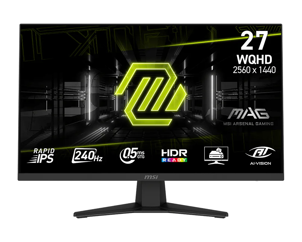 MSI MAG 274QF X24 27" WQHD 240Hz Gaming Monitor