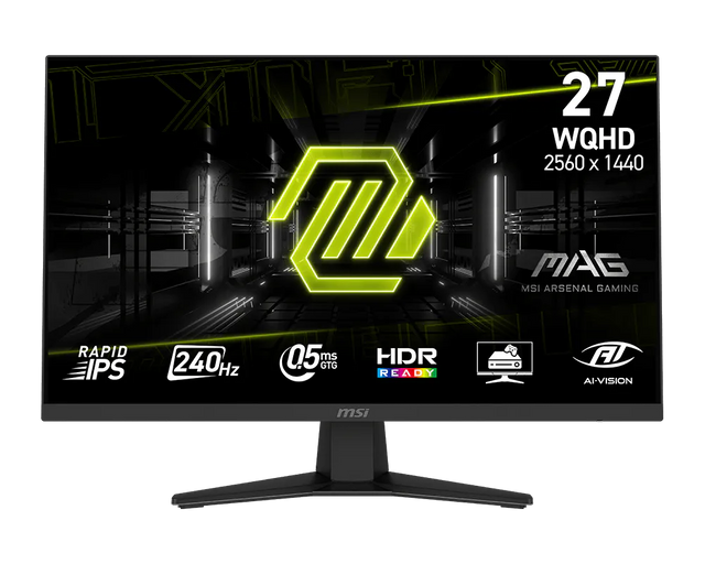 MSI MAG 274QF X24 27" WQHD 240Hz Gaming Monitor