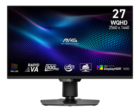 MSI MAG 274QPF X30MV 27" WQHD 300Hz Mini-LED Gaming Monitor