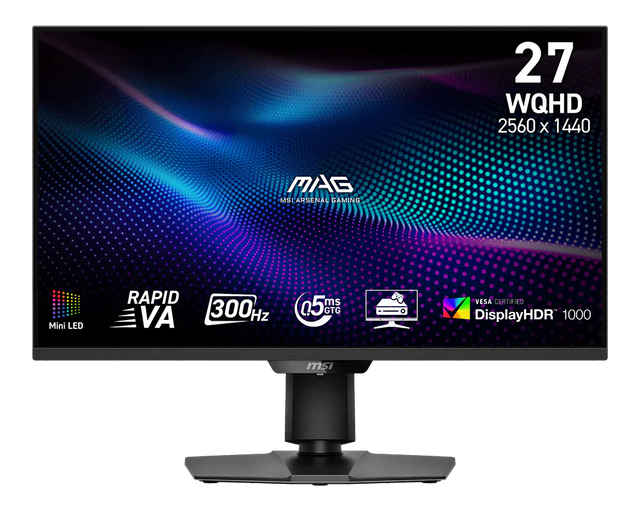 MSI MAG 274QPF X30MV 27" WQHD 300Hz Mini-LED Gaming Monitor