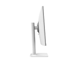 White computer monitor on a white background