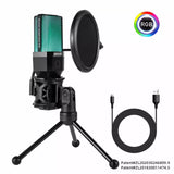 Redragon ADNE GM212 USB Microphone Streaming Black