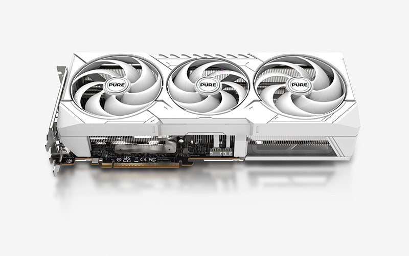 SAPPHIRE PURE AMD Radeon™ RX 9070 XT GPU – 16GB GDDR6, 20 Gbps, Boost Clock Up to 3010 MHz, 4096 Stream Processors, AMD RDNA™ 4 Architecture, and 64 Ray Accelerators