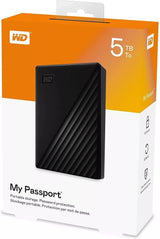 Western Digital My Passport Portable External Hard Drive USB 3.0 With Automatic Backup and Software Protection