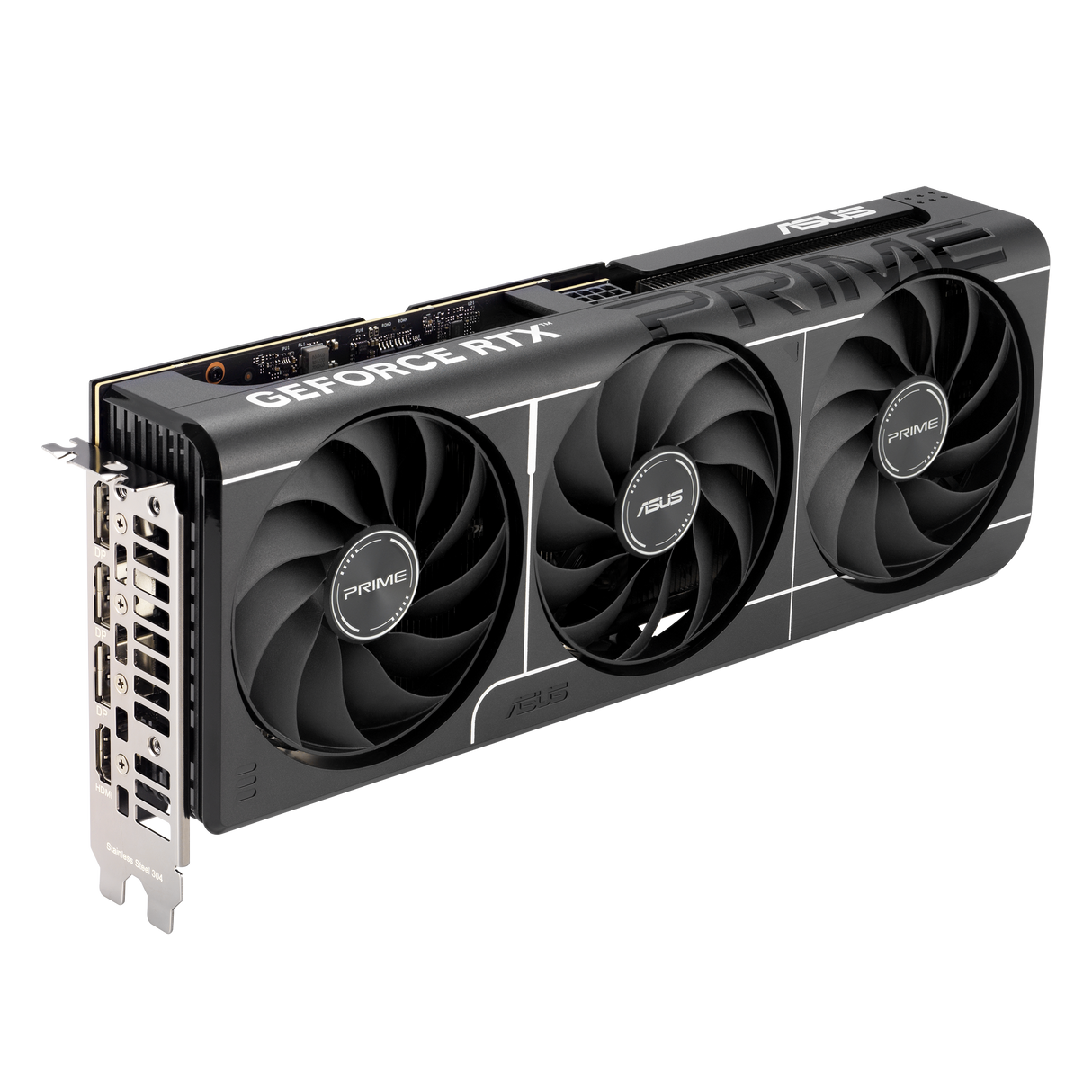ASUS PRIME GeForce RTX 5060 Ti 16GB GDDR7 OC Edition Graphics Card PCIe 5.0 HDMI DP 2.1, 2.5-Slot, Axial-tech Fans, Dual BIOS