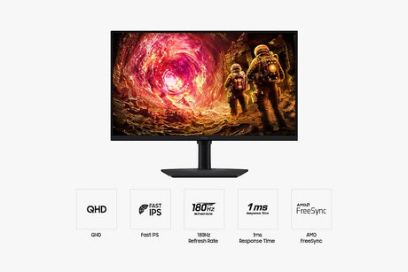 Samsung Odyssey G5 G50F 32" QHD 180Hz Gaming Monitor