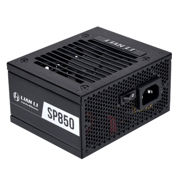مزود الطاقة Lian Li Sp850 850W 80 Plus Gold Full Modular SFX باللون الأسود