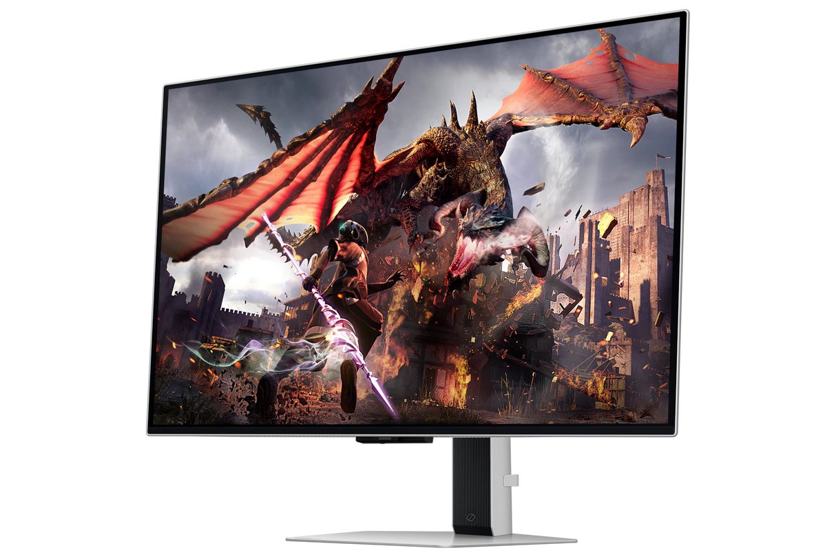 SAMSUNG Odyssey OLED G8 (G80SD) 32-Inch 4K UHD Smart Gaming Monitor 240Hz 0.03ms Glare-Free Display Gaming Hub Adjustable Sleek Metal Design