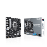 ASUS PRIME B760M-R D4 Intel B760 LGA 1700 micro-ATX motherboard with PCIe 4.0, two PCIe 4.0 M.2 slots, DDR4, Realtek 2.5Gb Ethernet HDMI SATA 6 Gbps front USB 5Gbps ports Aura Sync