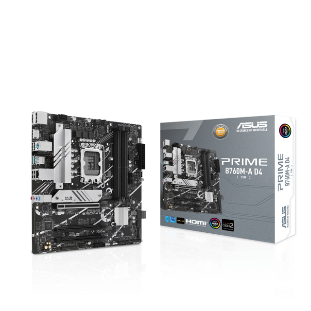 ASUS PRIME B760M-A D4-CSM mATX motherboard