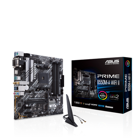 ASUS PRIME B550M-A WIFI II Micro-ATX Motherboard