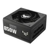 ASUS TUF Gaming 850W Gold 850 Watt Fully Modular Power Supply 80+ Gold Certified, ATX 3.0 Compatible Military-grade Components Dual Ball Bearing, Axial-tech Fan, PCB Coating